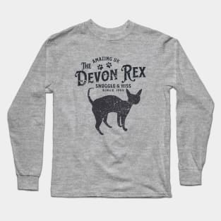 Devon Rex Cat Lover Long Sleeve T-Shirt